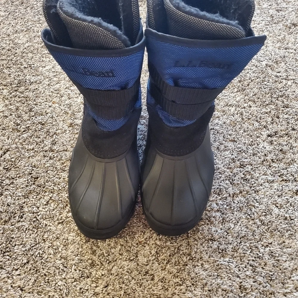 L.l.bean Men Snow Boat Size 7 W 5 Made‎ In Canada.